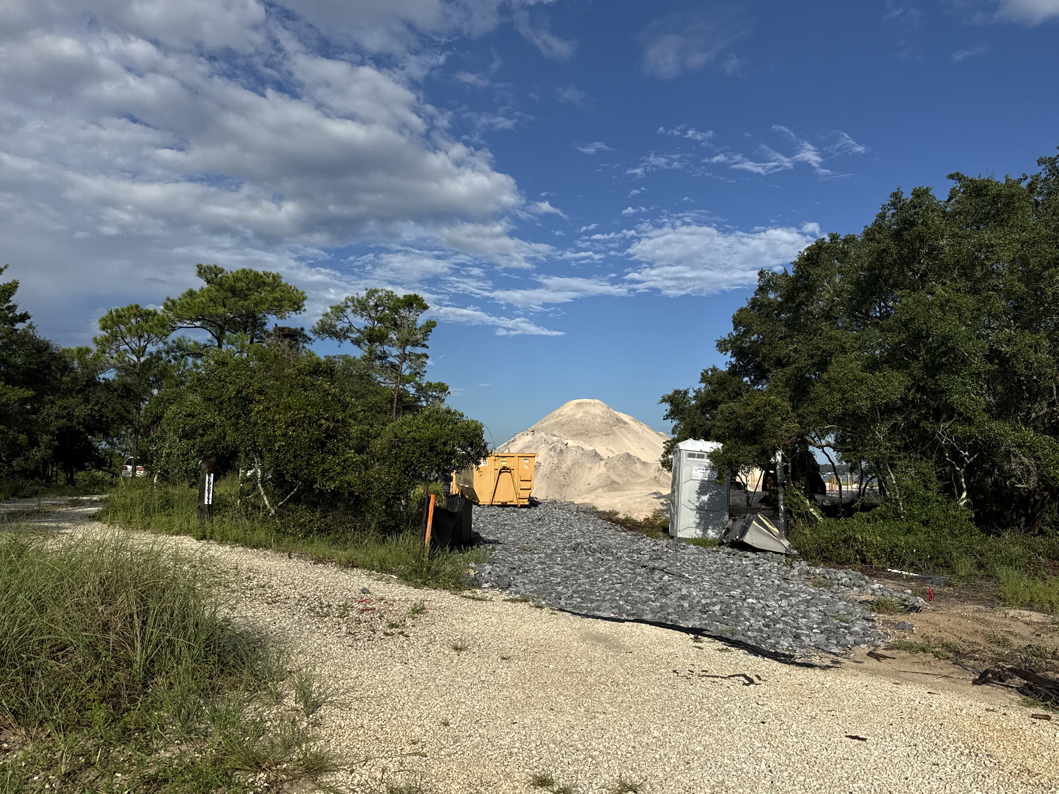 Ono Island Sand Home Construction